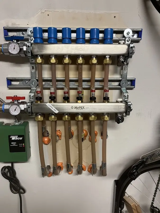 Plumber performing Gas Leak Detection at a residential property in Avocado Heights